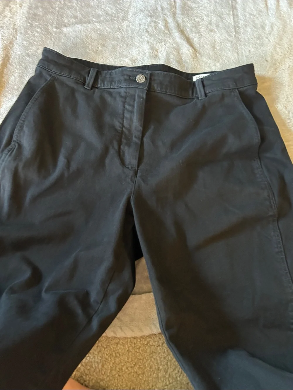 Banana republic barrel leg jeans in black